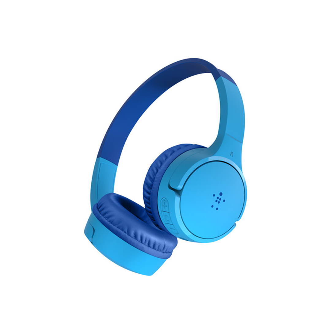 Belkin SoundForm Mini On-Ear Wireless Headphones for Kids - Blue Belkin SoundForm Mini On-Ear Wireless Headphones for Kids - Blue